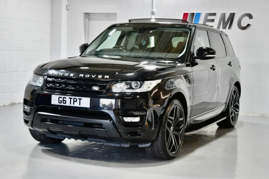 Black Range Rover Sport Autobiography Dynamic SUV for sale in Leicester